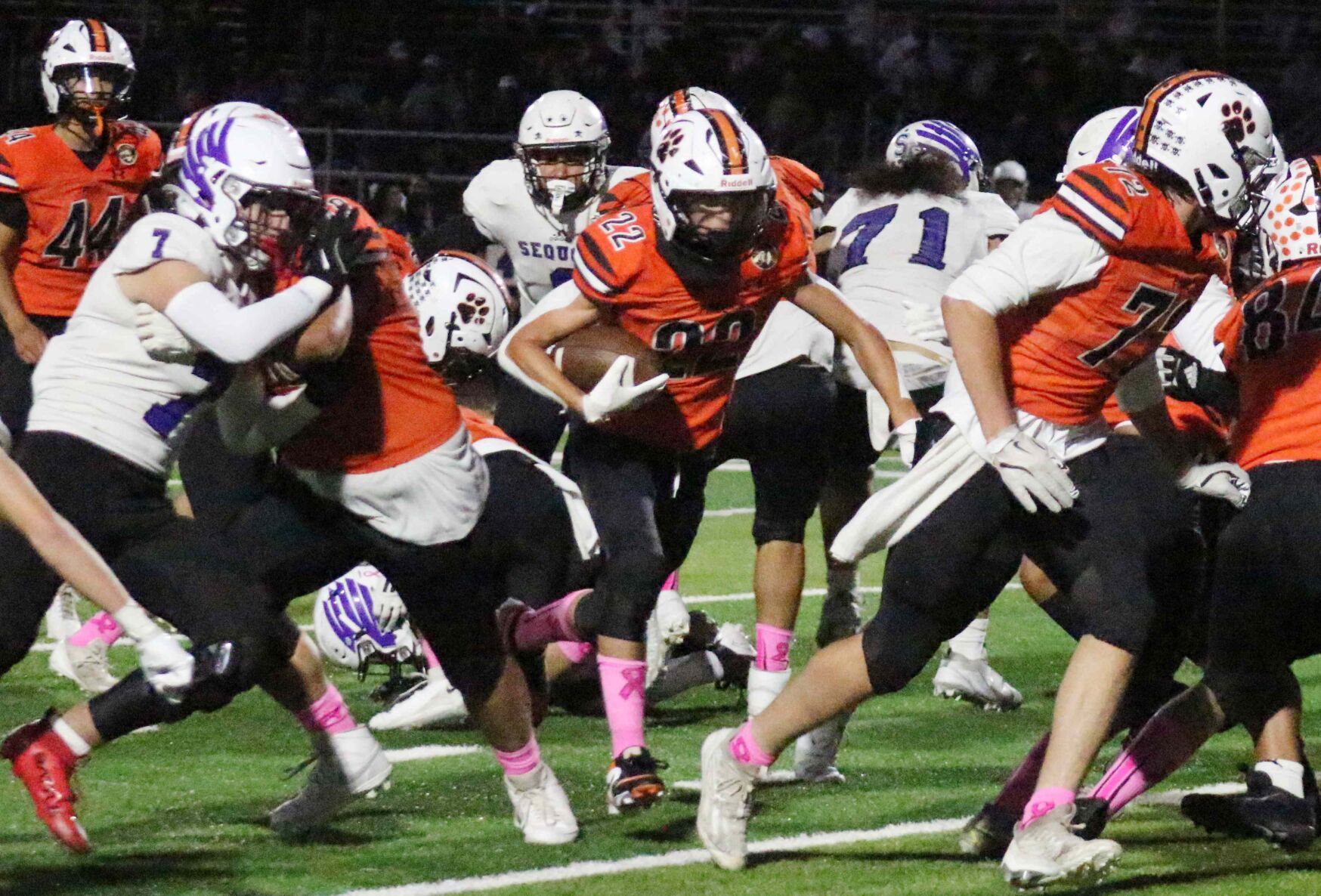 Half Moon Bay football Luke Pimentel
